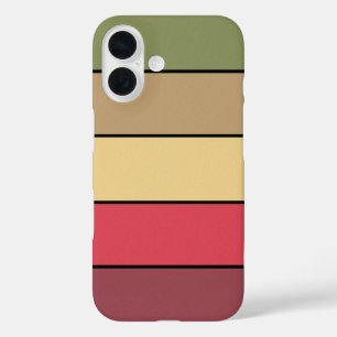 Coque Pour iPhone 16 Couleurs De Tonalité Terre De La Saison Automne Su