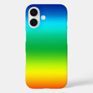 Coque Pour iPhone 16 Couleurs du colorant moyen du spectre