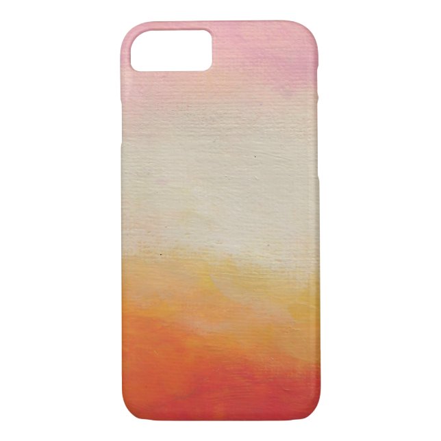 Coques Case-Mate iPhone Couleurs du désert Peinture paysagère Abstraite (Dos)