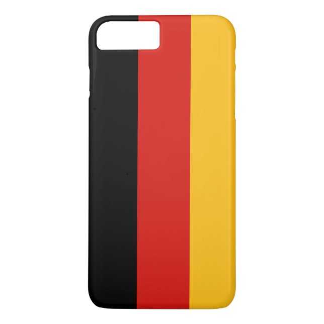 Coques Case-Mate iPhone COULEURS DU DRApeau ALLEMAND + vos idées (Dos)