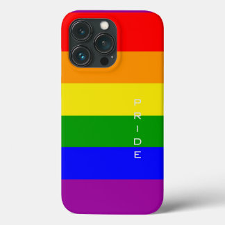Etui iPhone 13 Pro Couleurs gay pride - Fierté à drapeau arc-en-ciel