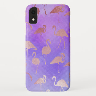 Case-Mate iPhone Case Couleurs Iridescendantes avec motif Rose or Flamin