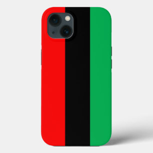 Coques Pour iPhone Couleurs Kwanzaa Rouge Noir Vert Motif