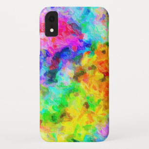 Coque Pour iPhone XR Couleurs lumineuses de pinceau