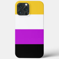 Couleurs non-binaires Coque-coque iphone d'indicat