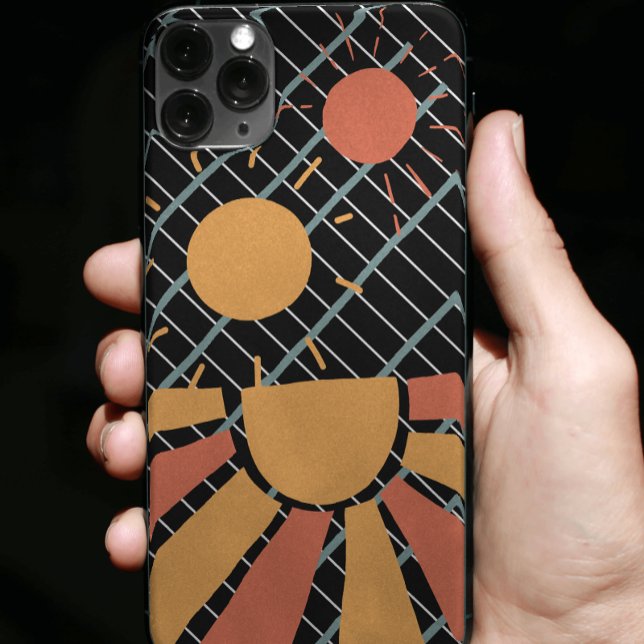Coques Case-Mate iPhone Couleurs Rétro Ensoleillées Années 80 Style esthét (Créateur téléchargé)