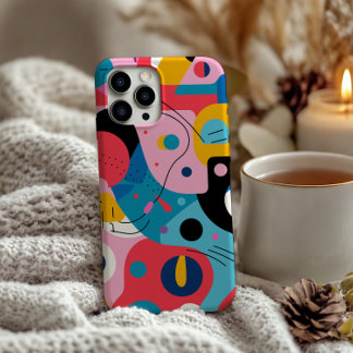 Coque Case-Mate iPhone Couleurs vives formes fantaisistes géométrie moder