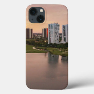 Coques Pour iPhone Country Club at sunset, Aventura, Florida
