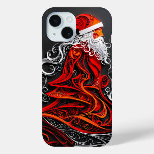 Coque Case-Mate iPhone Coupe de papier Père Noël complexe