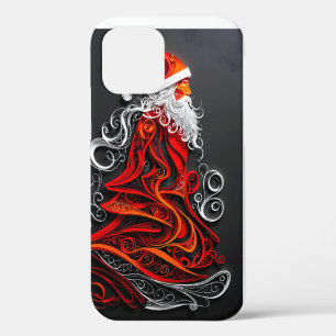 Case-Mate iPhone Case Coupe de papier Père Noël complexe