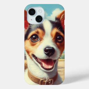 Coque Case-Mate iPhone Coupe Toy Fox Terrier Peinture