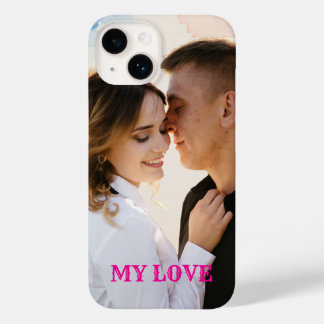 Coque Case-Mate iPhone Couple amoureux Photo Personnalisé