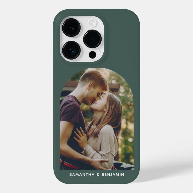 Coques Case-Mate iPhone Couples modernes personnalisés garde photo (Verso)