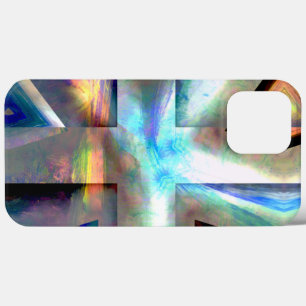 Case-Mate iPhone Case Coupures de paysage transformées en projecteur de