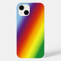 Coque Case-Mate iPhone Courage d'été arc-en-ciel en bandes dégradantes