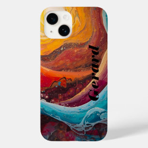 Coque Case-Mate iPhone Courants blazes - Jeux dynamiques d'eau de soleil