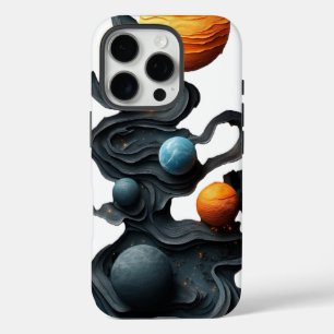 Coque iPhone 16 Pro Courants cosmiques