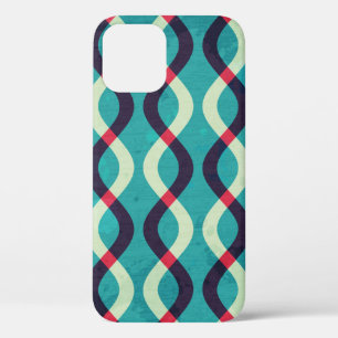 Case-Mate iPhone Case Courbes rétro : Effet Motif Grunge.