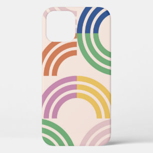 Case-Mate iPhone Case Courbes triées rétro Arrière - plan géométrique