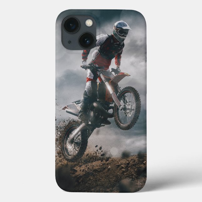 Coques Case-Mate iPhone Coureur de Motocross (Verso)