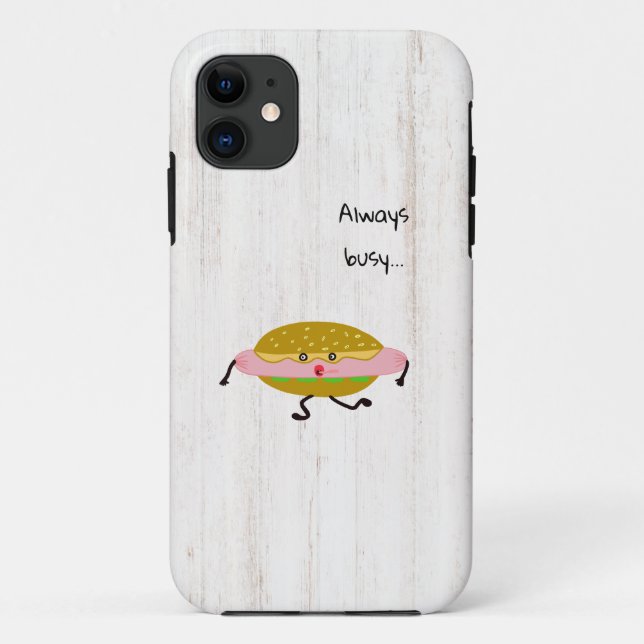 Coques Case-Mate iPhone Courir un hot dog (Dos)