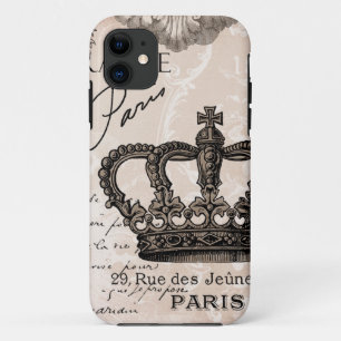 Etui iPhone Case-Mate couronne chic minable française vintage moderne