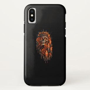 Case-Mate iPhone Case Couronne de crâne gothique Halloween Roses sombres