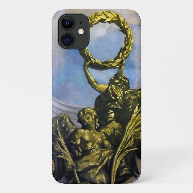 Coques Case-Mate iPhone couronne de fresque d'église (Dos)