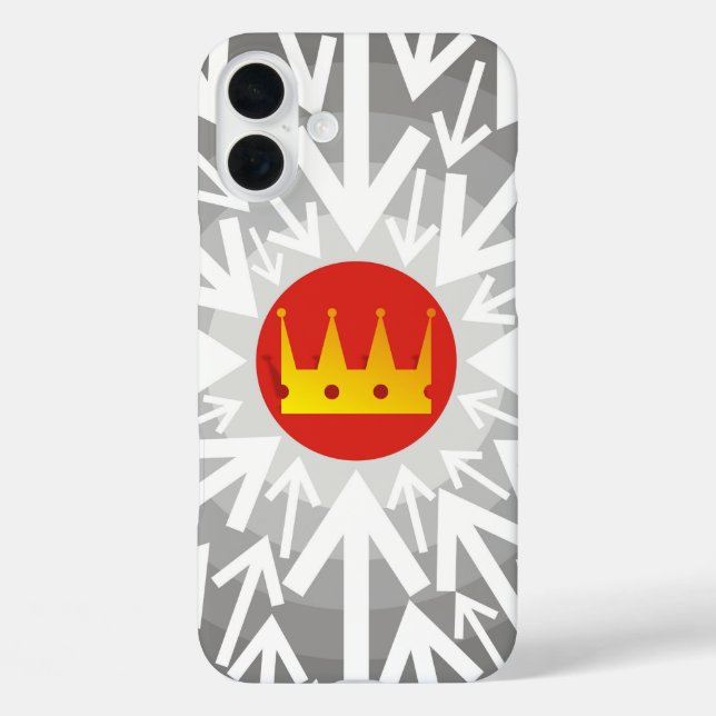 Coques Case-Mate iPhone Couronne dorée (Verso)