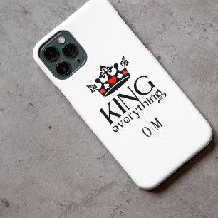 Coque Case-Mate iPhone Couronne KING Personnalisé
