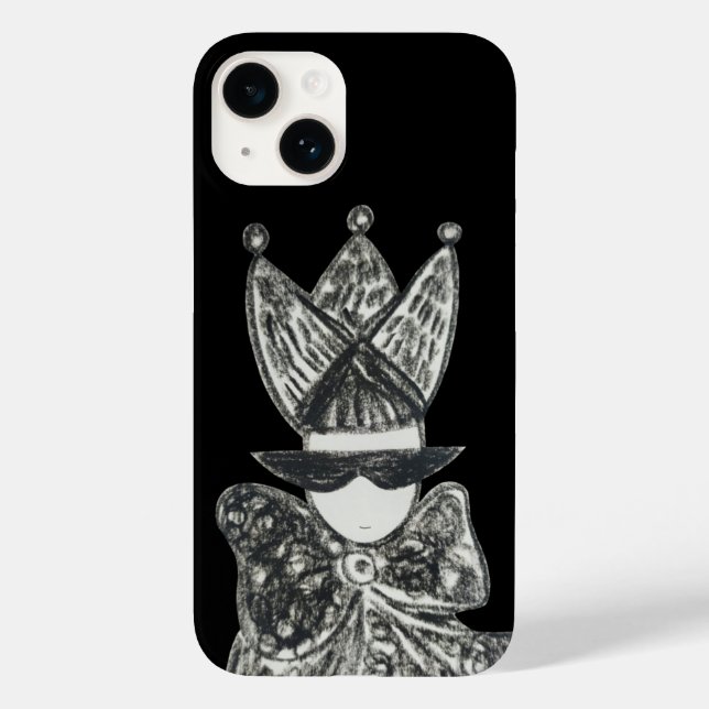 Coques Case-Mate iPhone Couronne noire, arc et lunettes de soleil (Verso)