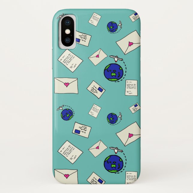 Coques Case-Mate iPhone Courrier autour du monde (Dos)