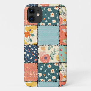 Case-Mate iPhone Case Courtepoint Patchwork Floral Coloré avec Impressio