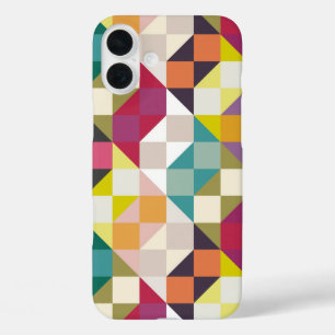 Coque Pour iPhone 16 Plus courtepointe moderne MANA