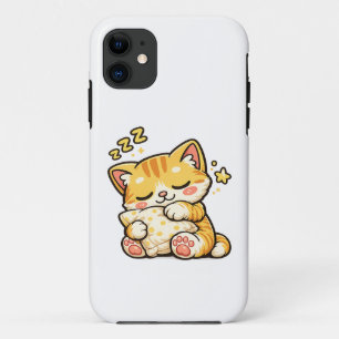 Case-Mate iPhone Case Coussin de chat endormi mignon