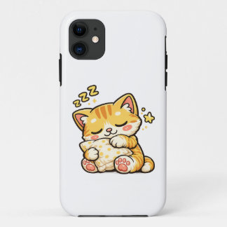 Case-Mate iPhone Case Coussin de chat endormi mignon