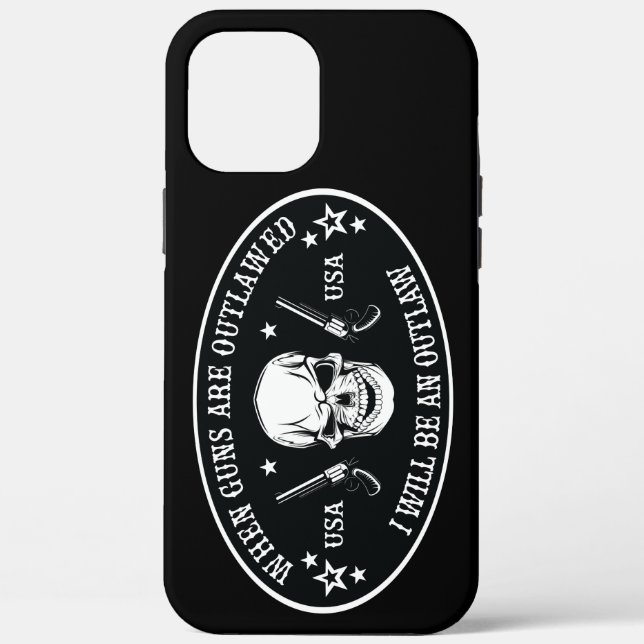 Coques Case-Mate iPhone Coussin décoratif 2e amendement (Verso)