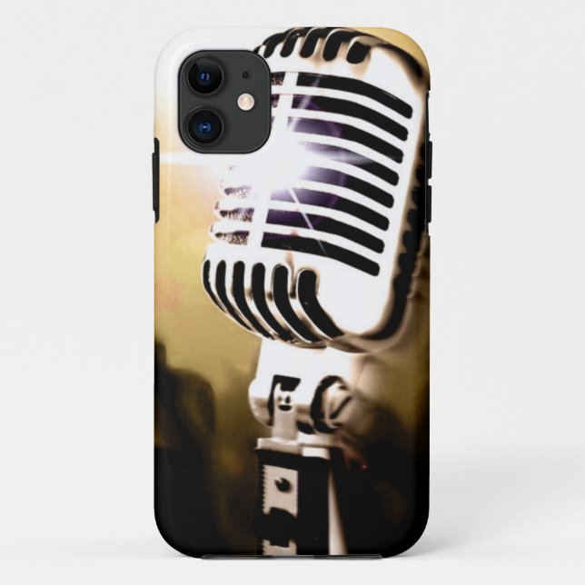 Coques Case-Mate iPhone Couverture de caisse de microphone (Dos)