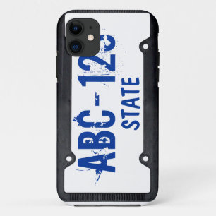 Case-Mate iPhone Case Couverture de caisse de plaque minéralogique