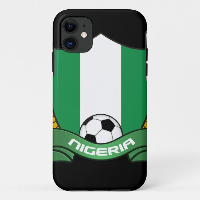 Coques Case-Mate iPhone Couverture de l'iPhone 5 du football du Nigéria (Dos)