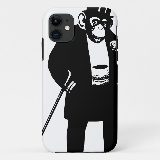 Coques Case-Mate iPhone Couverture de l'iPhone 5 Posh Monkey (Dos)