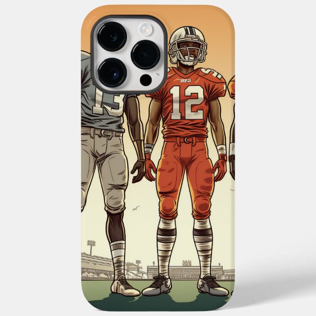 Coques Case-Mate iPhone Couverture de l'iphone football/football (Verso)