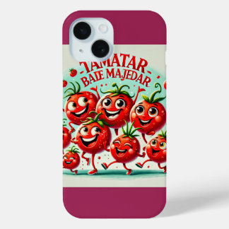 Coque Case-Mate iPhone Couverture de téléphone amusant tomate - joyeux et