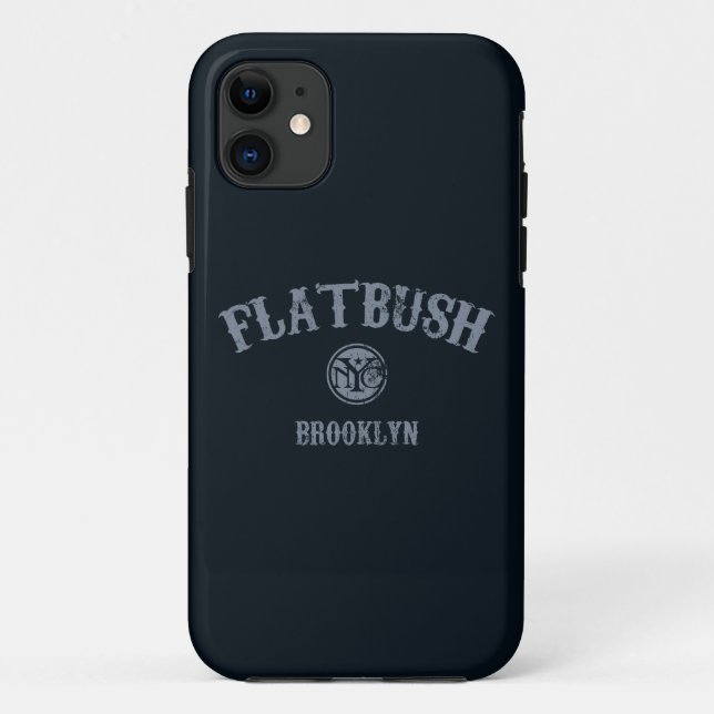 Coques Case-Mate iPhone Couverture de téléphone de Flatbush Brooklyn New (Dos)