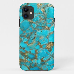Coque Case-Mate iPhone Couverture de téléphone de motif de turquoise