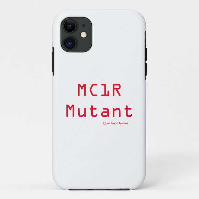 Coques Case-Mate iPhone Couverture de téléphone de mutant de MC1R (Dos)