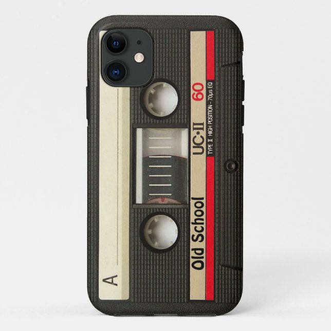 Coques Case-Mate iPhone couverture d'enregistreur à cassettes de vieille (Dos)