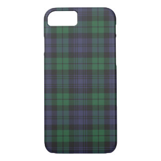 Coque iPhone 8/7 Couverture d'iPhone de tartan de Campbell de clan