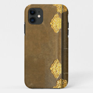Coque Case-Mate iPhone Couverture Gold & Old Book