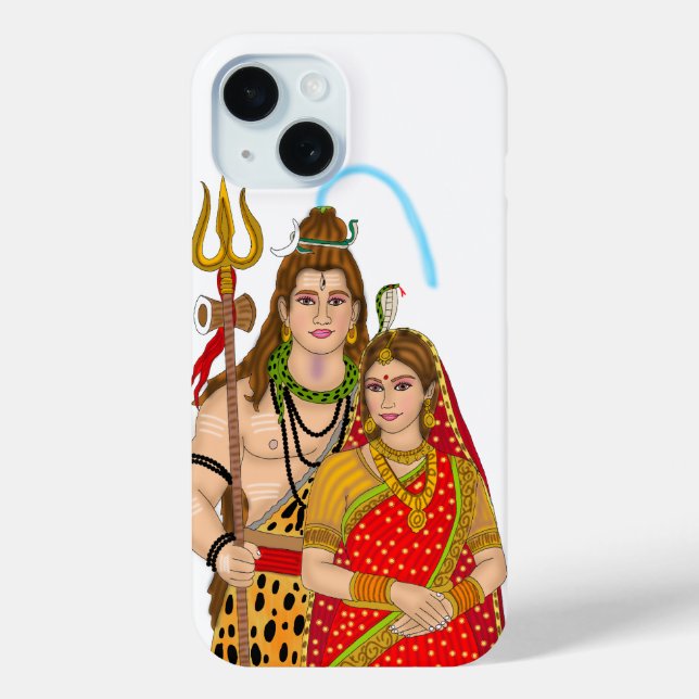 Coques Case-Mate iPhone Couverture mobile Shiv Parvati (Verso)